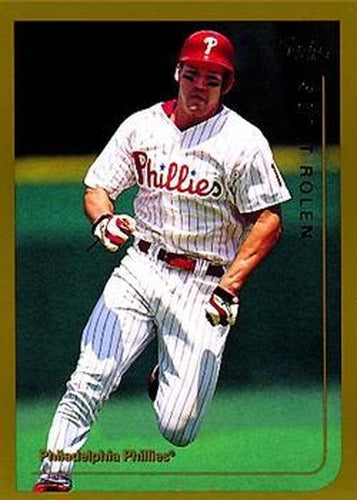 #125 Scott Rolen - Philadelphia Phillies - 1999 Topps Baseball
