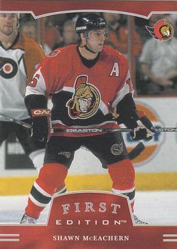 #125 Shawn McEachern - Ottawa Senators - 2002-03 Be a Player First Edition Hockey