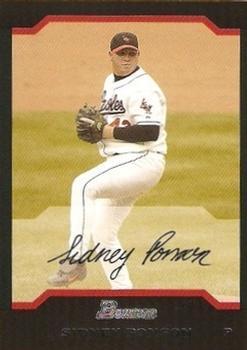 #125 Sidney Ponson - Baltimore Orioles - 2004 Bowman Baseball