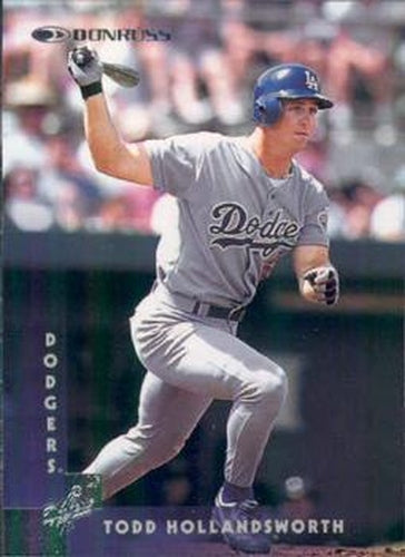 #125 Todd Hollandsworth - Los Angeles Dodgers - 1997 Donruss Baseball