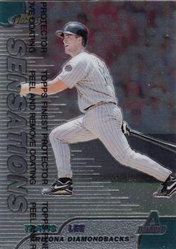 #125 Travis Lee - Arizona Diamondbacks - 1999 Finest Baseball