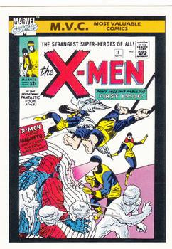 #125 X Men #1 - 1990 Impel Marvel Universe