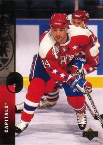 #125 Pat Peake - Washington Capitals - 1994-95 Upper Deck Hockey