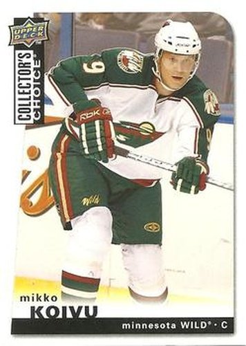 #125 Mikko Koivu - Minnesota Wild - 2008-09 Collector's Choice Hockey