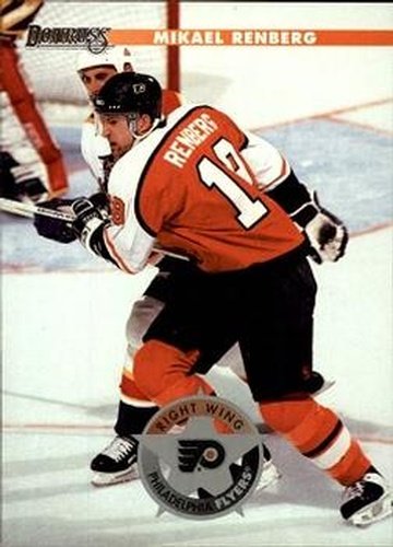 #125 Mikael Renberg - Philadelphia Flyers - 1996-97 Donruss Hockey