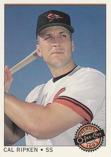 #125 Cal Ripken Jr. - Baltimore Orioles - 1993 O-Pee-Chee Premier Baseball
