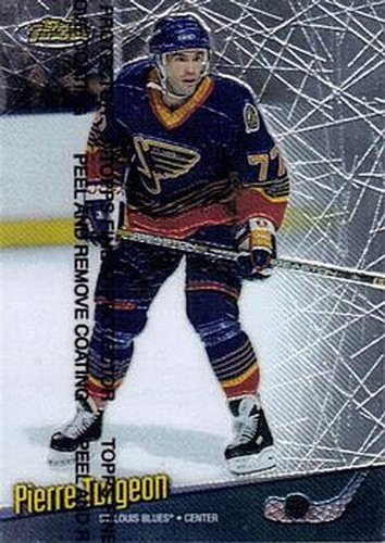 #125 Pierre Turgeon - St. Louis Blues - 1998-99 Finest Hockey
