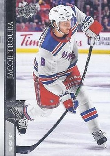 #125 Jacob Trouba - New York Rangers - 2020-21 Upper Deck Hockey