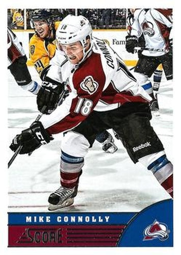 #125 Mike Connolly - Colorado Avalanche - 2013-14 Score Hockey