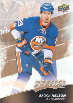#125 Brock Nelson - New York Islanders - 2017-18 Upper Deck MVP Hockey