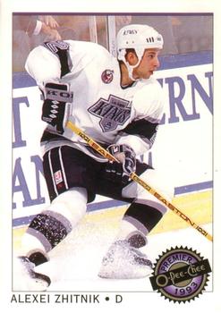 #125 Alexei Zhitnik - Los Angeles Kings - 1992-93 O-Pee-Chee Premier Hockey