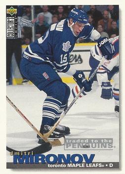#125 Dmitri Mironov - Pittsburgh Penguins - 1995-96 Collector's Choice Hockey