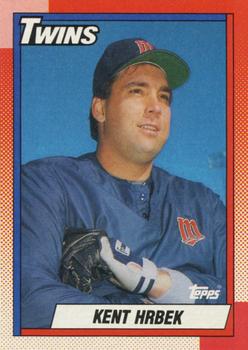 #125 Kent Hrbek - Minnesota Twins - 1990 Topps Baseball