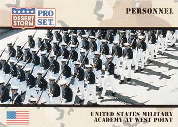 #125 United States Military Academy at West Point - 1991 Pro Set Desert Storm