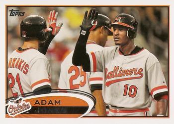 #125 Adam Jones - Baltimore Orioles - 2012 Topps Baseball