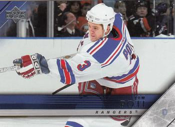 #125 Tom Poti - New York Rangers - 2005-06 Upper Deck Hockey