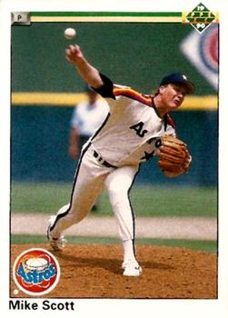 #125 Mike Scott - Houston Astros - 1990 Upper Deck Baseball