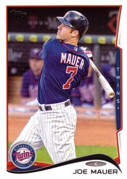 #125c Joe Mauer - Minnesota Twins - 2014 Topps Baseball