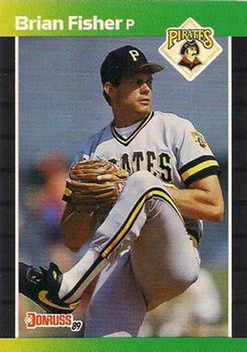 #126 Brian Fisher - Pittsburgh Pirates - 1989 Donruss Baseball