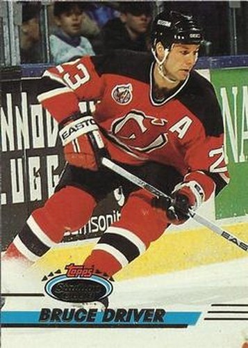 #126 Bruce Driver - New Jersey Devils - 1993-94 Stadium Club Hockey