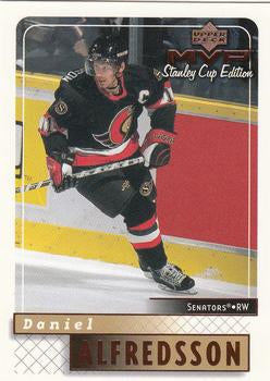 #126 Daniel Alfredsson - Ottawa Senators - 1999-00 Upper Deck MVP Stanley Cup Edition Hockey