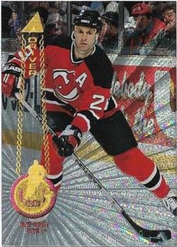 #126 Bruce Driver - New Jersey Devils - 1994-95 Pinnacle Hockey - Rink Collection
