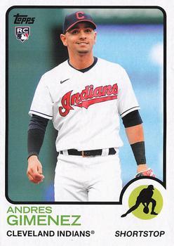 #126 Andres Gimenez - Cleveland Indians - 2021 Topps Archives Baseball