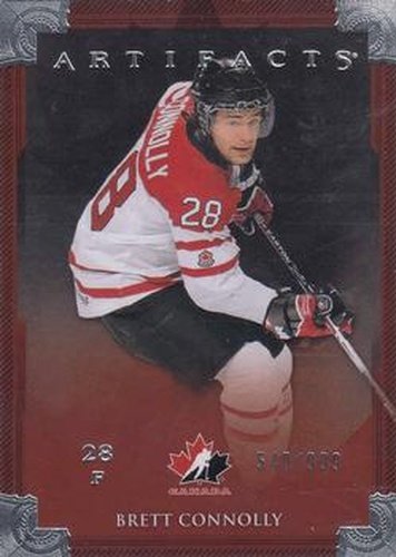 #126 Brett Connolly - Canada - 2013-14 Upper Deck Artifacts Hockey