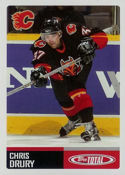 #126 Chris Drury - Calgary Flames - 2002-03 Topps Total Hockey