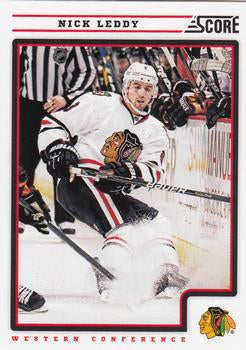 #126 Nick Leddy - Chicago Blackhawks - 2012-13 Score Hockey
