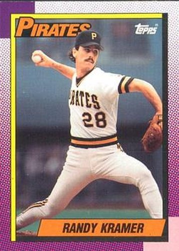 #126 Randy Kramer - Pittsburgh Pirates - 1990 O-Pee-Chee Baseball