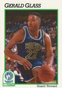 #126 Gerald Glass - Minnesota Timberwolves - 1991-92 Hoops Basketball