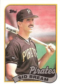 #126 Sid Bream - Pittsburgh Pirates - 1989 O-Pee-Chee Baseball