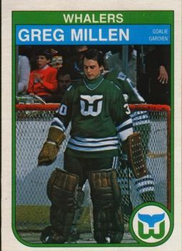 #126 Greg Millen - Hartford Whalers - 1982-83 O-Pee-Chee Hockey