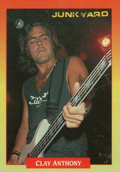#126 Clay Anthony - 1991 Brockum Rock Cards