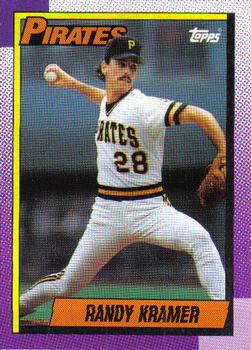 #126 Randy Kramer - Pittsburgh Pirates - 1990 Topps Baseball