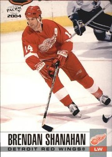 #126 Brendan Shanahan - Detroit Red Wings - 2003-04 Pacific Hockey