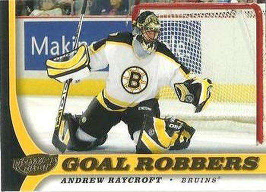 #126 Andrew Raycroft - Boston Bruins - 2005-06 Upper Deck Power Play Hockey