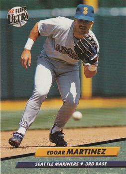 #126 Edgar Martinez - Seattle Mariners - 1992 Ultra Baseball