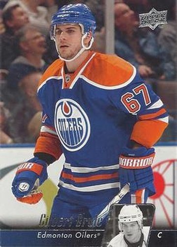 #126 Gilbert Brule - Edmonton Oilers - 2010-11 Upper Deck Hockey