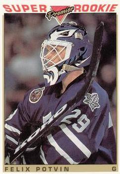 #126 Felix Potvin - Toronto Maple Leafs - 1993-94 Topps Premier Hockey