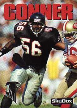 #126 Darion Conner - Atlanta Falcons - 1992 SkyBox Impact Football