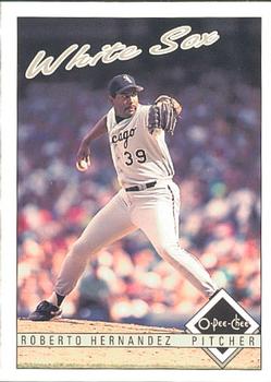 #126 Roberto Hernandez - Chicago White Sox - 1993 O-Pee-Chee Baseball