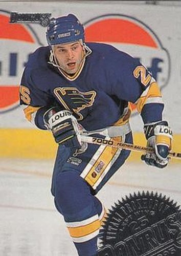 #126 Vitali Prokhorov - St. Louis Blues - 1994-95 Donruss Hockey