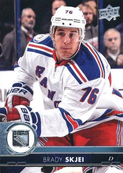 #126 Brady Skjei - New York Rangers - 2017-18 Upper Deck Hockey