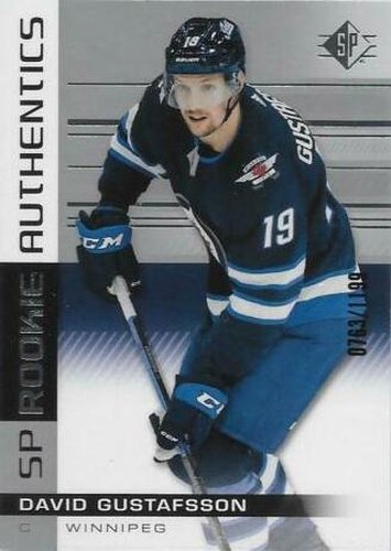 #126 David Gustafsson - Winnipeg Jets - 2019-20 SP Hockey
