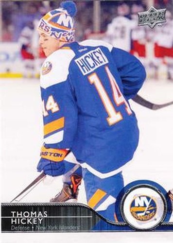 #126 Thomas Hickey - New York Islanders - 2014-15 Upper Deck Hockey