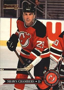 #126 Shawn Chambers - New Jersey Devils - 1995-96 Donruss Hockey