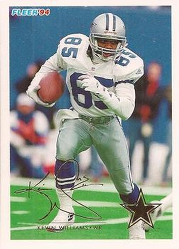 #126 Kevin Williams - Dallas Cowboys - 1994 Fleer Football