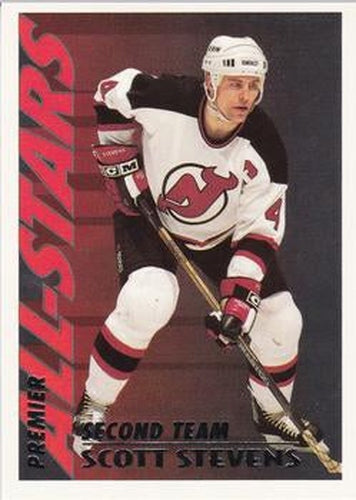 #126 Scott Stevens - New Jersey Devils - 1994-95 O-Pee-Chee Premier Hockey
